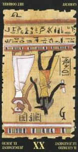Возрождение (перевёрнутое) колода 'Египетское таро'