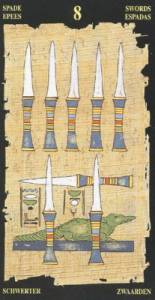 8 мечей колода 'Египетское таро'