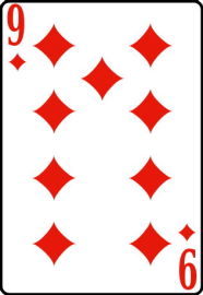 9 бубей колода игральных карт