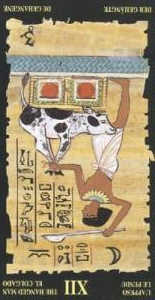 Ритуал (перевёрнутый) колода 'Египетское таро'