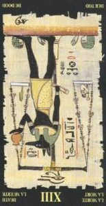 Коса (перевёрнутая) колода 'Египетское таро'