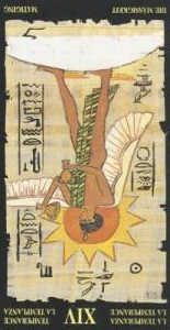 Две Вазы (перевёрнутые) колода 'Египетское таро'