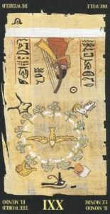 Корона Магов (перевёрнутая) колода 'Египетское таро'