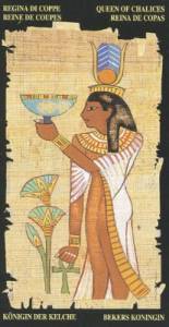 Королева кубков колода 'Египетское таро'