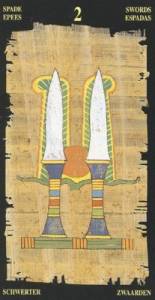 2 мечей колода 'Египетское таро'