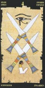 4 мечей колода 'Египетское таро'