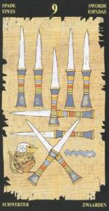 9 мечей колода 'Египетское таро'