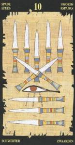 10 мечей колода 'Египетское таро'