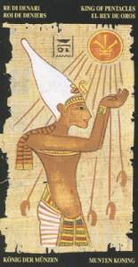 Король пентаклей колода 'Египетское таро'